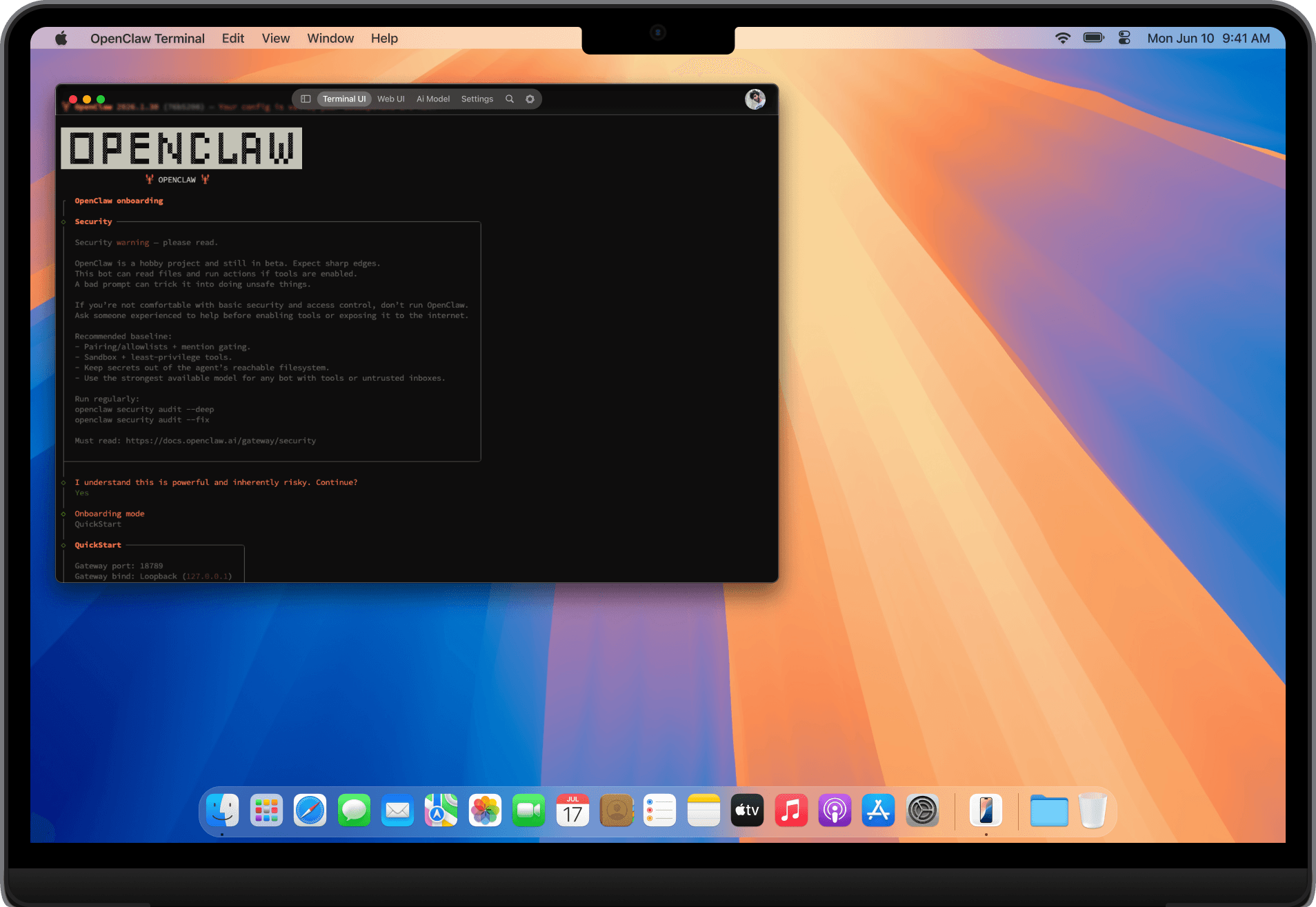 OpenClaw — онбординг и настройка